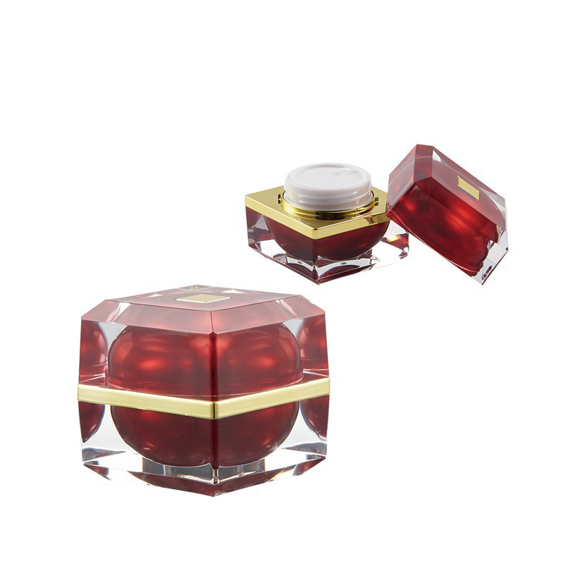 envases cosmeticos skincare packaging empty sqfancy airtight 30g 50g acrylic cosmetic cream jars wholesale
