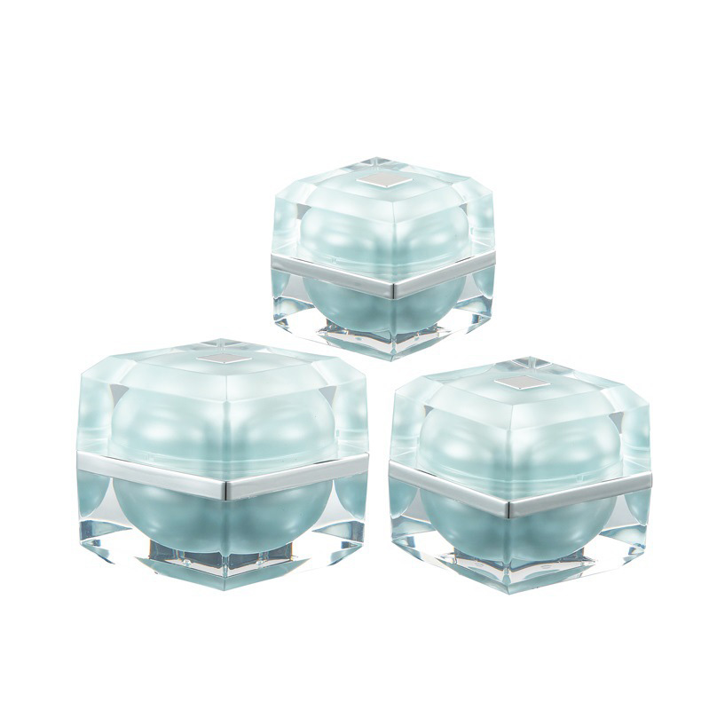 envases cosmeticos skincare packaging empty sqfancy airtight 30g 50g acrylic cosmetic cream jars wholesale