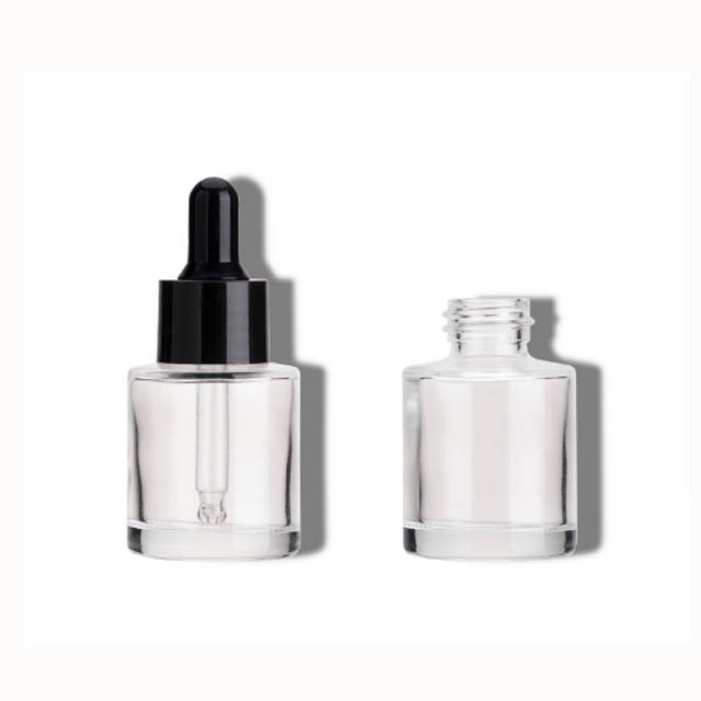 essential oil 20ml 30ml frosted amber clear glass dropper bottle with glass pipette