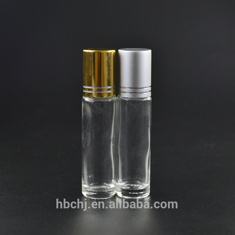 essential oil 4ml 6ml 8ml 10ml empty eye cream matte black roll on glass bottle with steel roller ball