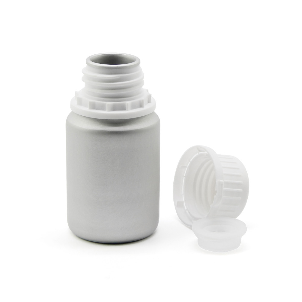 essential oil bottle with tamper proof 500ml chemical aluminium bottle empty olive oil bottles