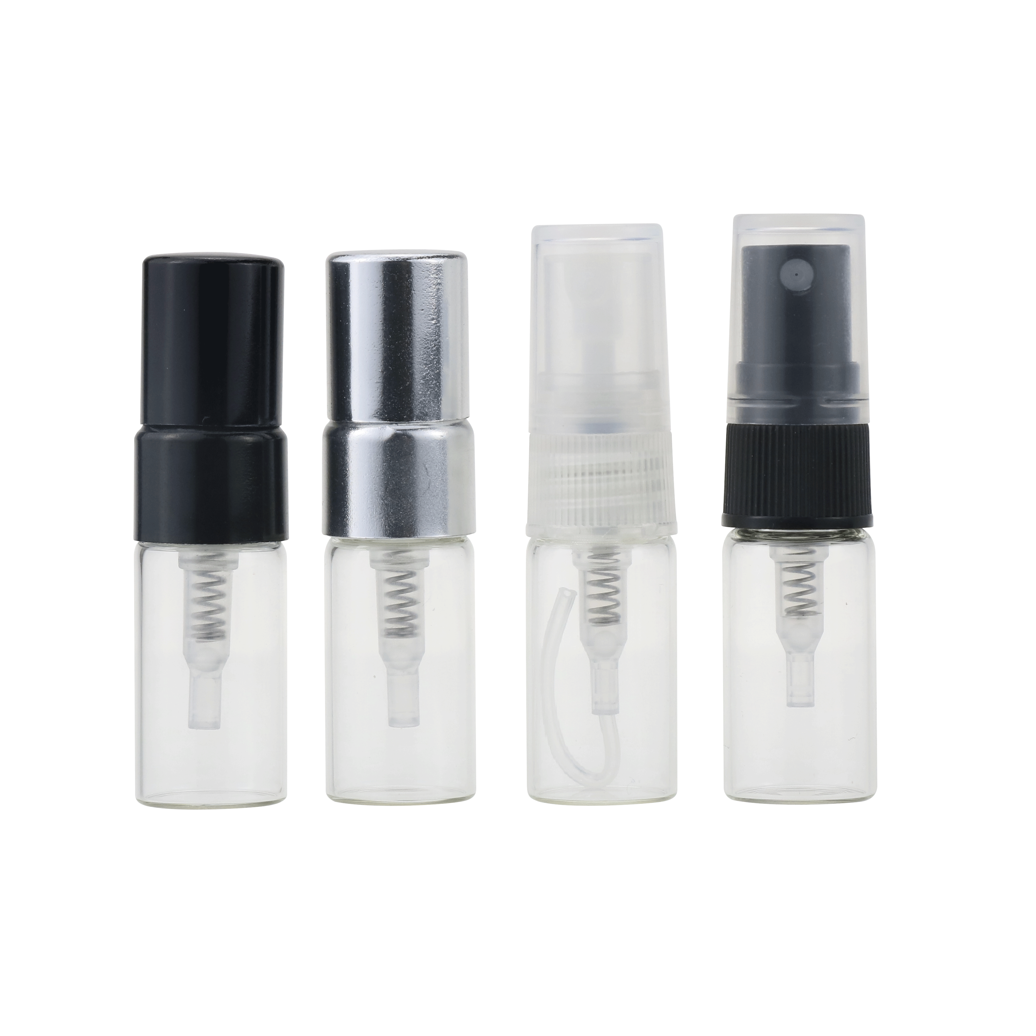 essential oil cosmetic   perfume amber clear blue roll on glass bottle 1ml 2ml 3ml steel roller ball plastic cap aluminum cap
