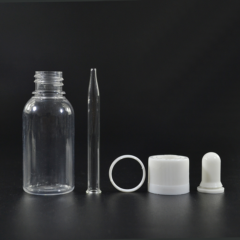essential oil eye drops container plastic dropper bottle 0.5oz 1oz 15ml 30ml