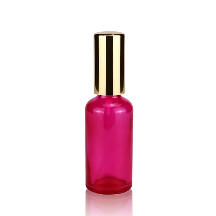 essential oil/olive oil glass bottle luxury cosmetic packaging perfume bottle glass jars and bottles for skin care packaging