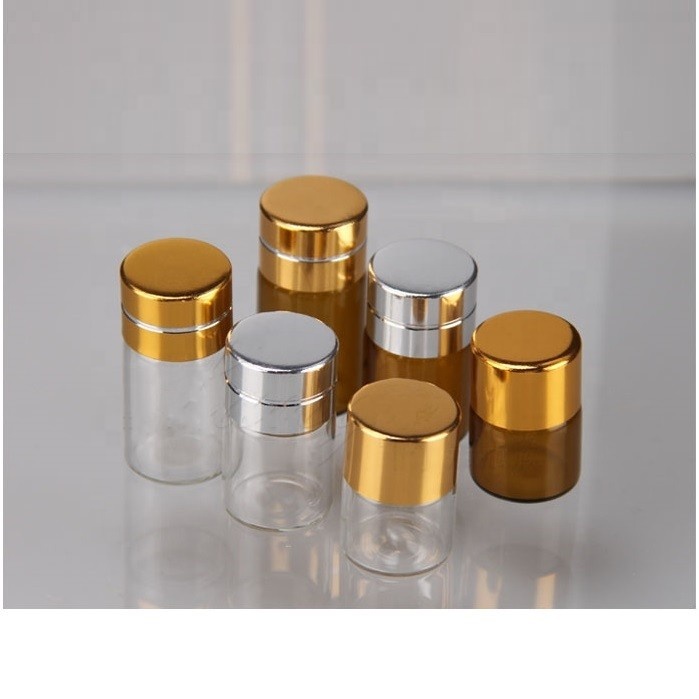 essential oil perfume small sample glass vial 1ml 2ml 3ml 5ml 6ml 10ml mini clear amber glass dropper bottle