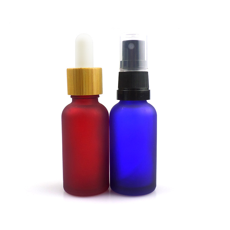 essential oil serum cosmetic bottles dropper matte bottle clear matte bottle