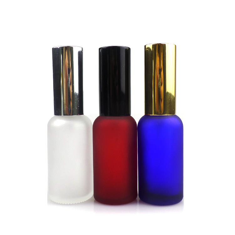 essential oil serum cosmetic bottles dropper matte bottle clear matte bottle
