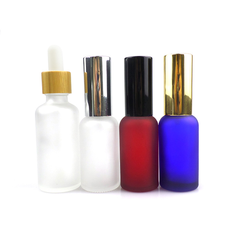 essential oil serum cosmetic bottles dropper matte bottle clear matte bottle