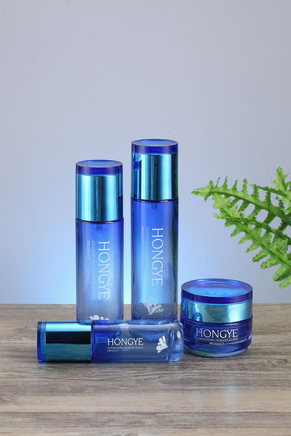 european cosmetic dropper glass bottles with Push dropper