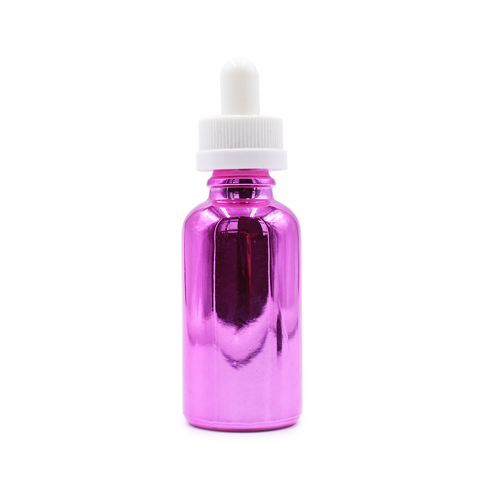 european essential oil e liquid colored red purple gold 1oz 30 ml glass dropper bottles with pipette