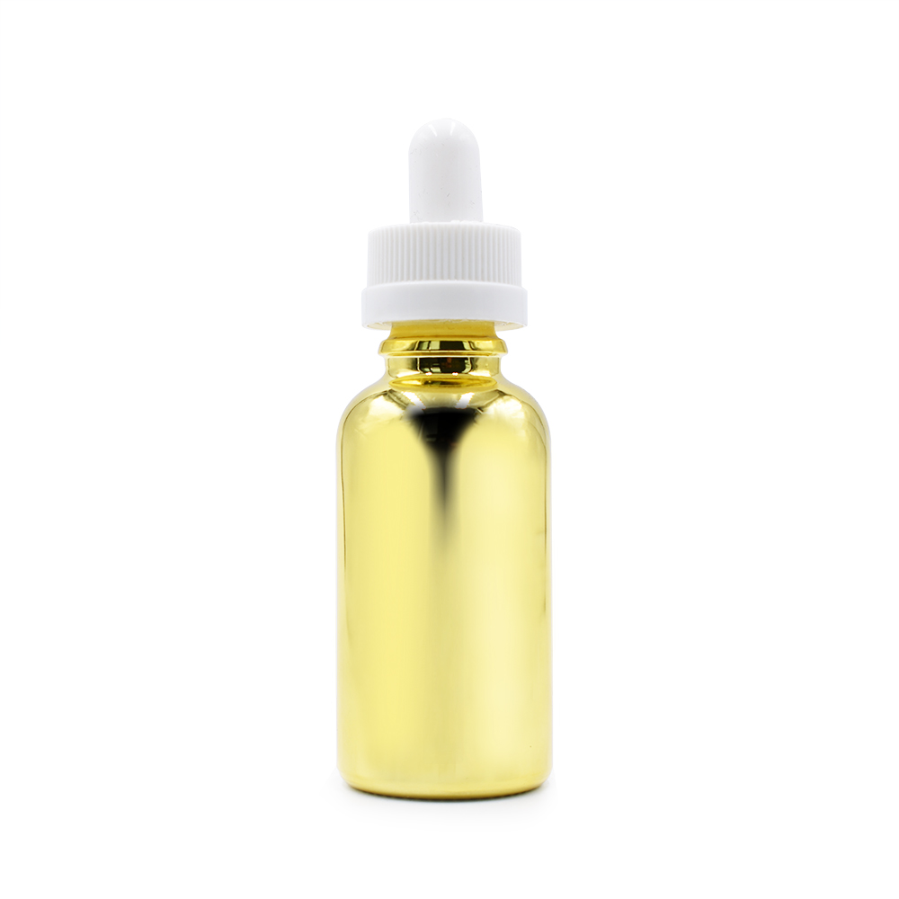 european essential oil e liquid colored red purple gold 1oz 30 ml glass dropper bottles with pipette