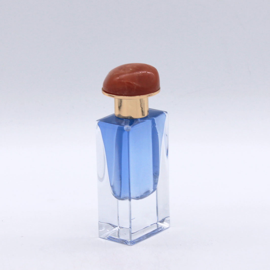 exquisite transparent high quality custom empty glass perfume bottle wholesale