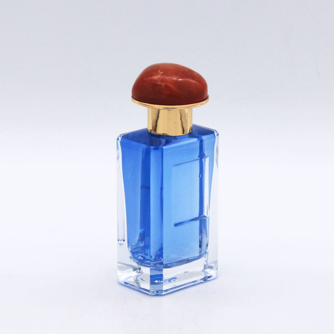 exquisite transparent high quality custom empty glass perfume bottle wholesale