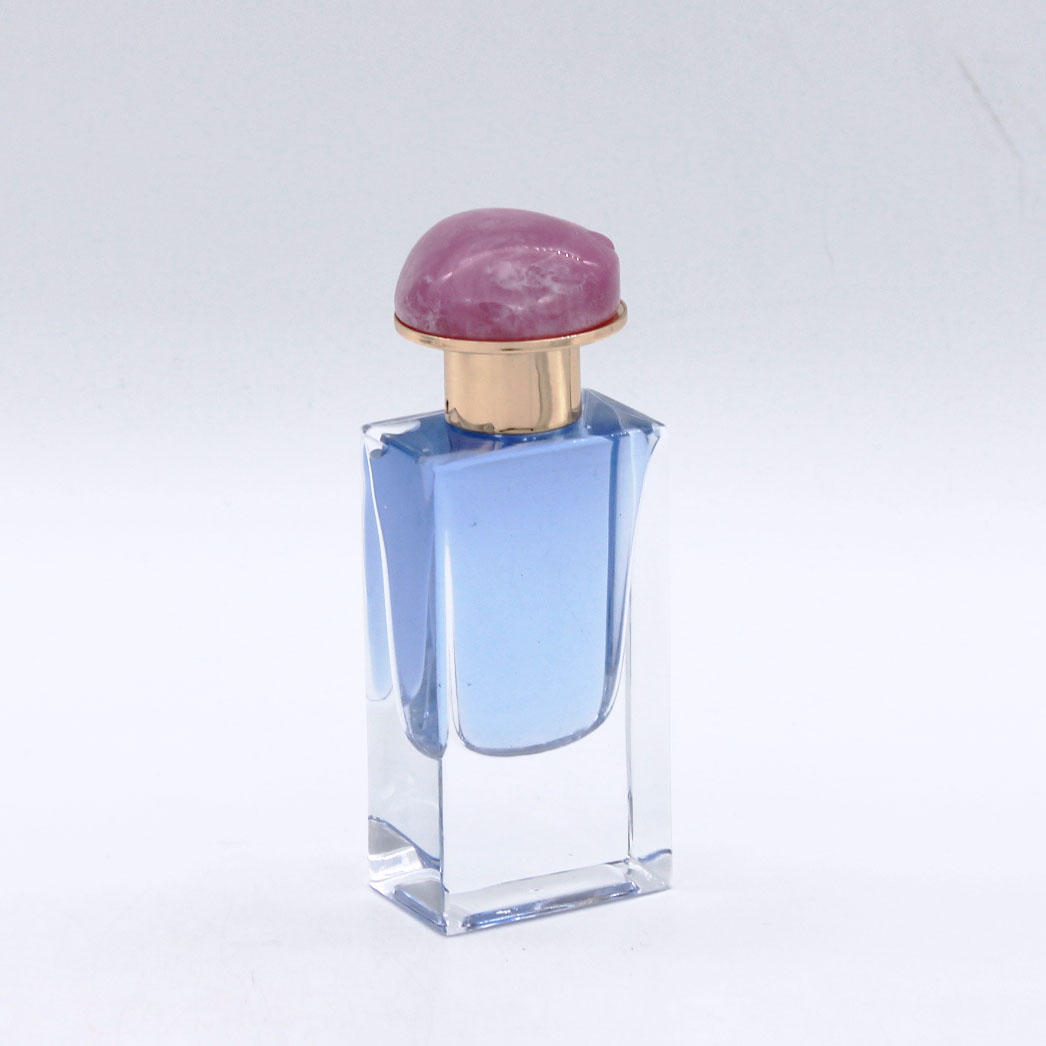 exquisite transparent high quality custom empty glass perfume bottle wholesale