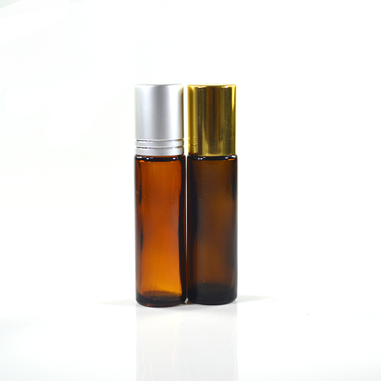 eye cream perfume oil clear amber green blue 4ml 6ml 8ml 10ml roll on glass bottle with steel ball