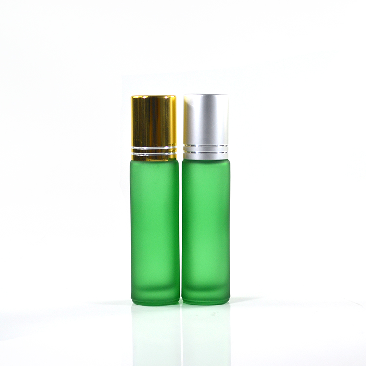 eye cream perfume oil clear amber green blue 4ml 6ml 8ml 10ml roll on glass bottle with steel ball