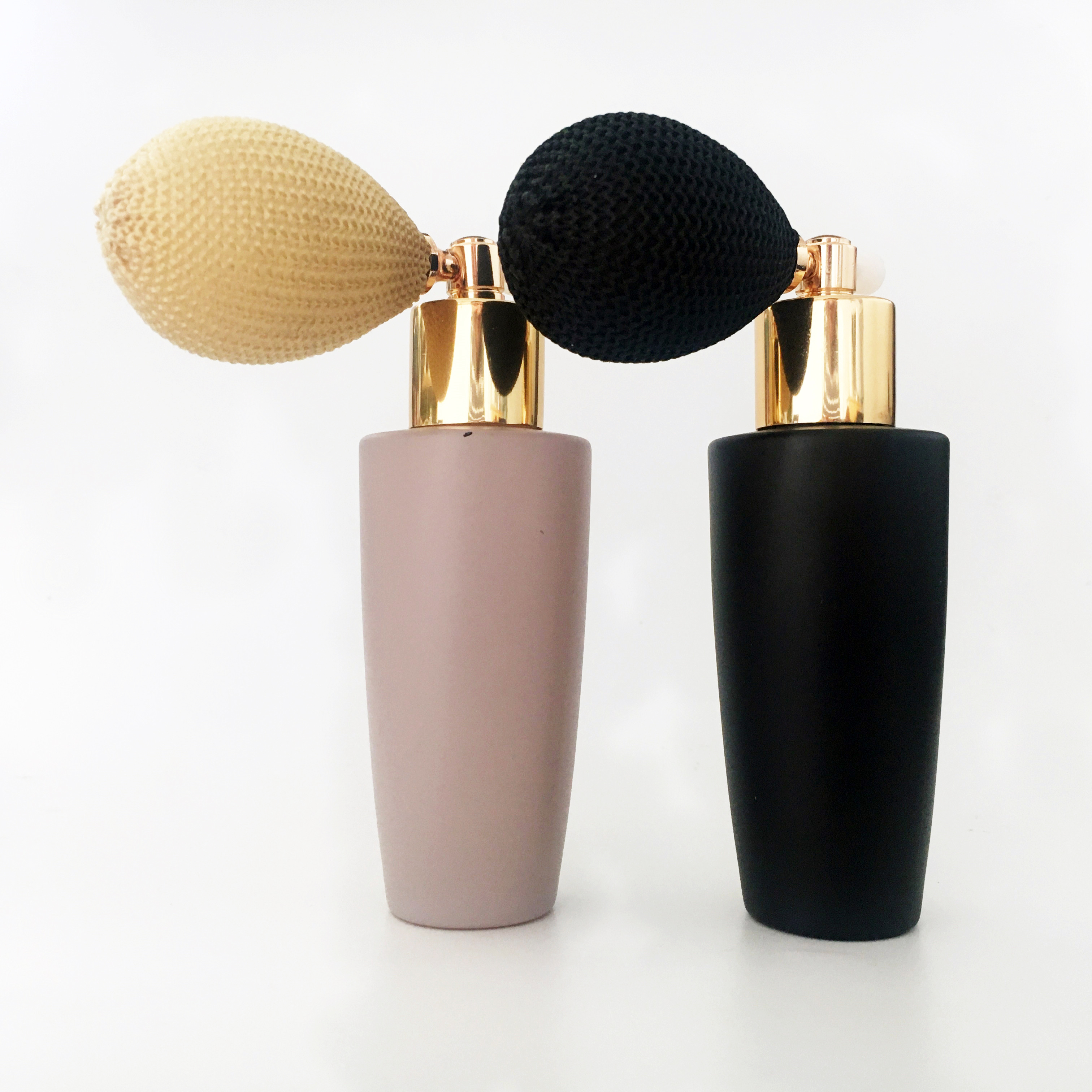 fabric air gas pump bulb spray atomizer powder spray bottle glass