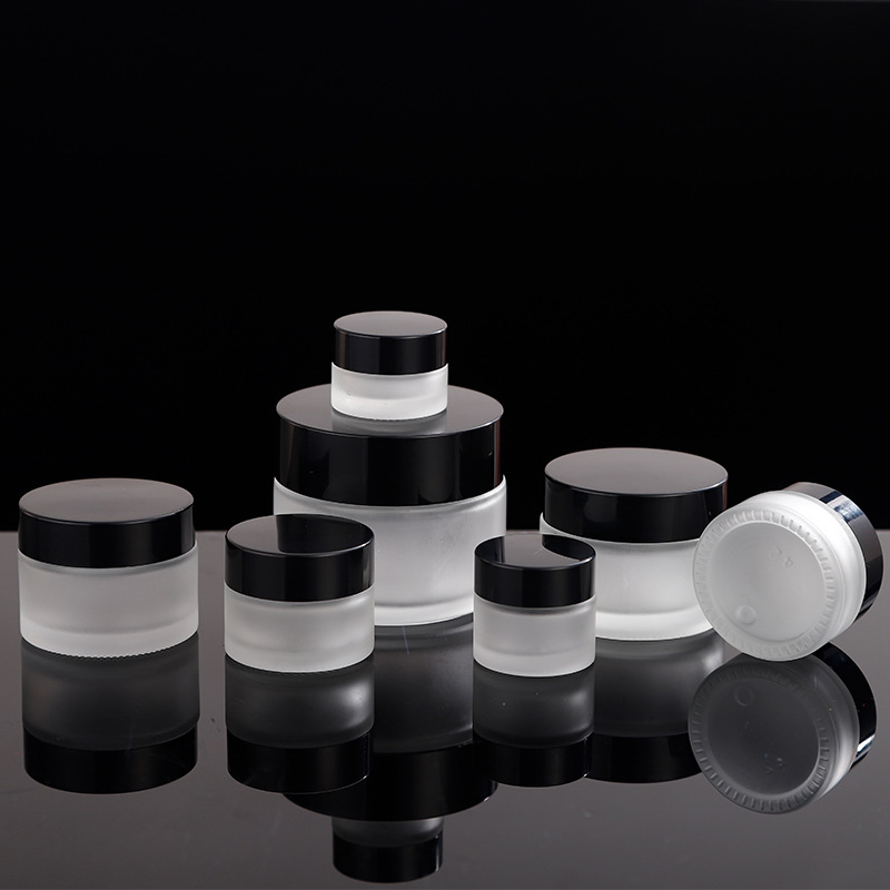 face cream glass jar glass face cream jar empty face cream jars