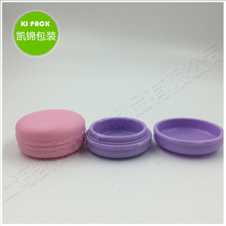 face cream jar cosmetic 5g macaron shape 10g round wholesale