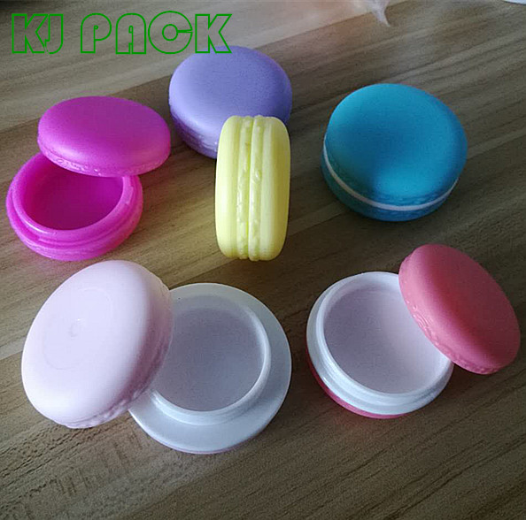 face cream jar cosmetic 5g macaron shape 10g round wholesale