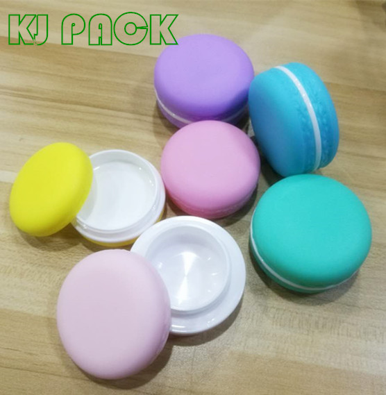 face cream jar cosmetic 5g macaron shape 10g round wholesale