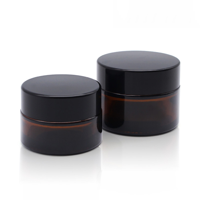 face cream jar with spoon cup shaped cosmetic jars
