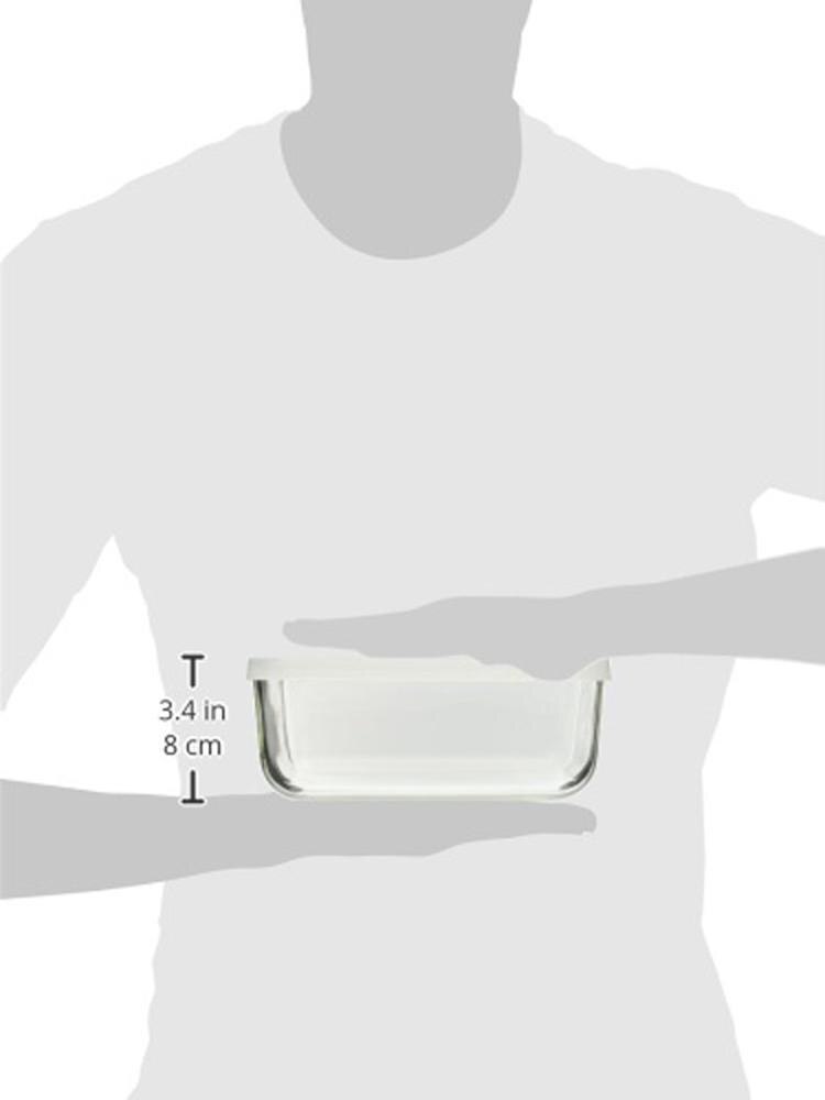 factory box food container glass with great price