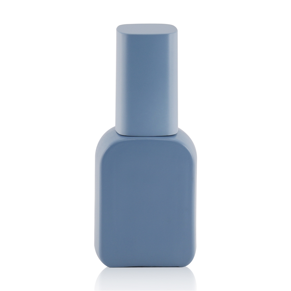 factory color customize design nail polish bottle 11ml 13.5ml 15ml green round uv gel polish bottle with brush caps