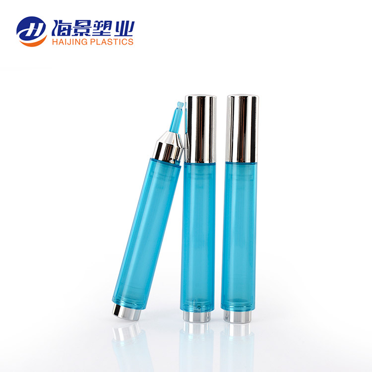 factory custom 10g 15g needle type Acrylic Airless bottle plastic cosmetic For Lady Beauty