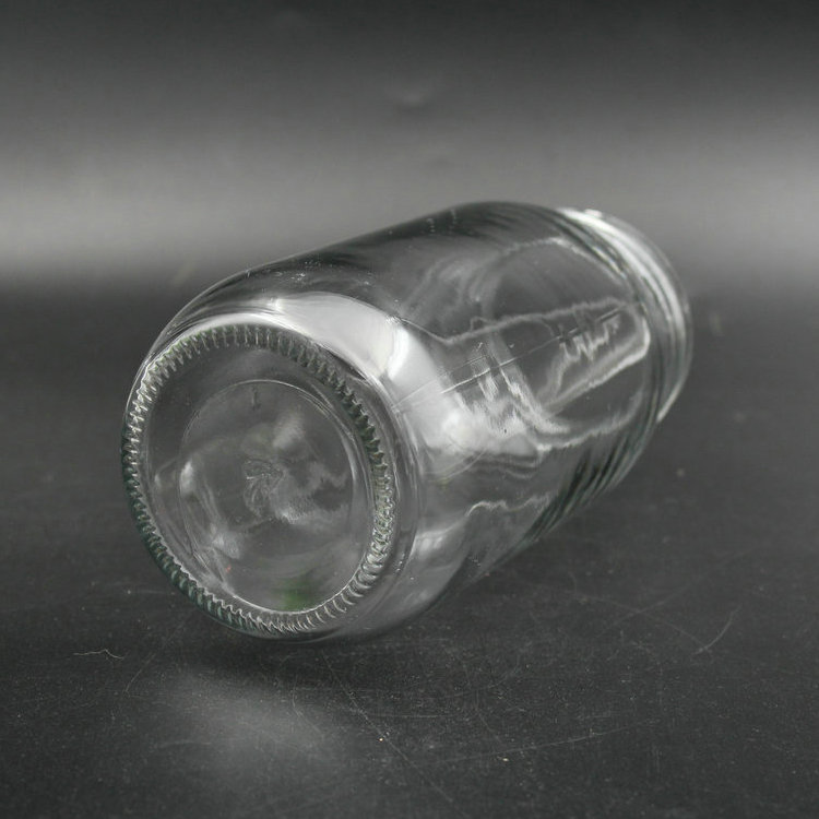 factory custom big style 700ml food sugar nut jam glass storage jar