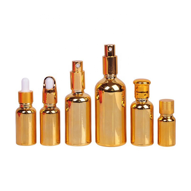 factory custom unique cylinder clear frosted cosmetic empty glass essential oil dropper bottle for essential oil hair oil serum