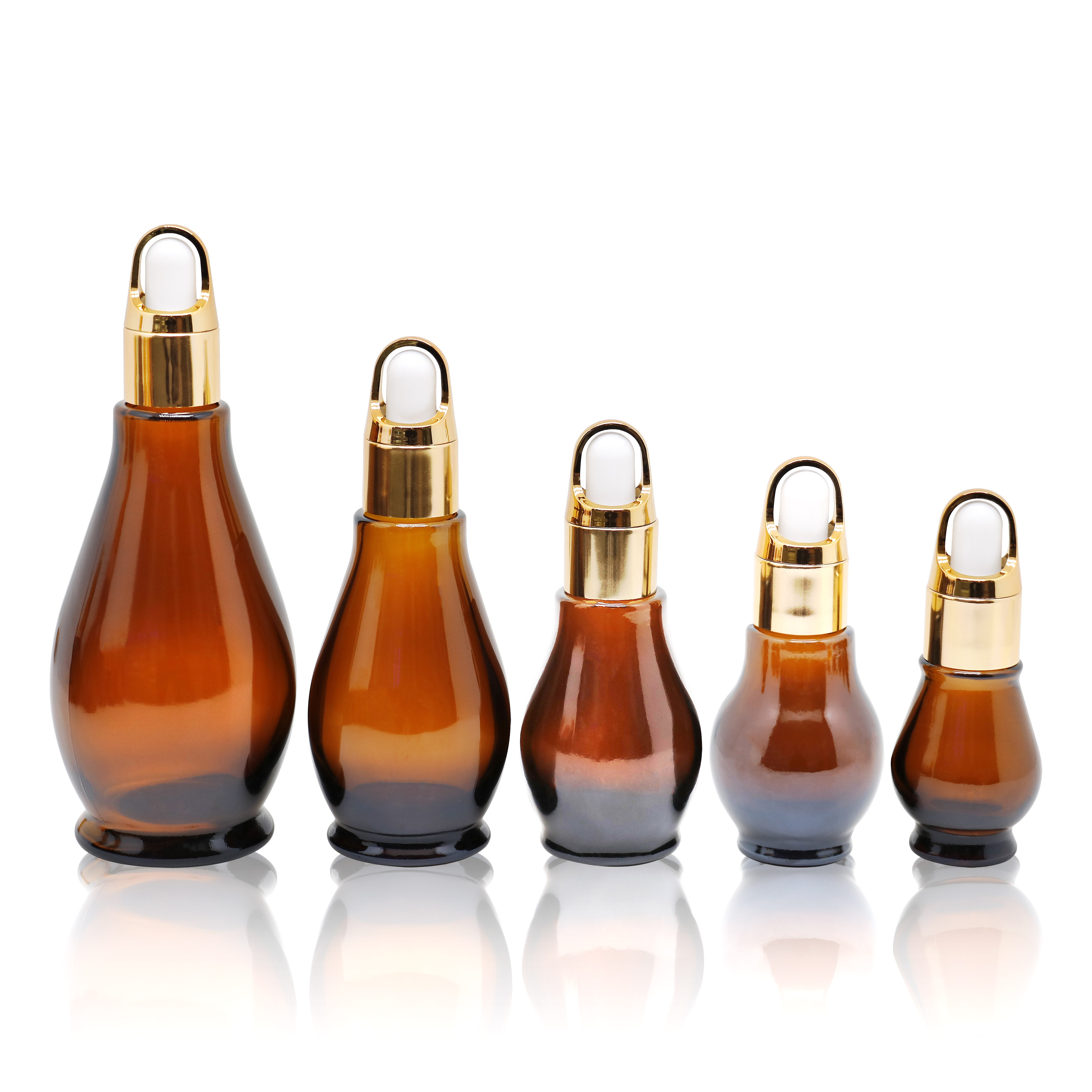 factory custom unique cylinder clear frosted cosmetic empty glass essential oil dropper bottle for essential oil hair oil serum