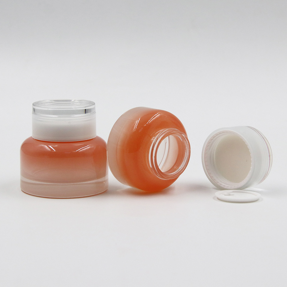 factory design 30ml 50ml 100ml skin care cosmetic glass packaging