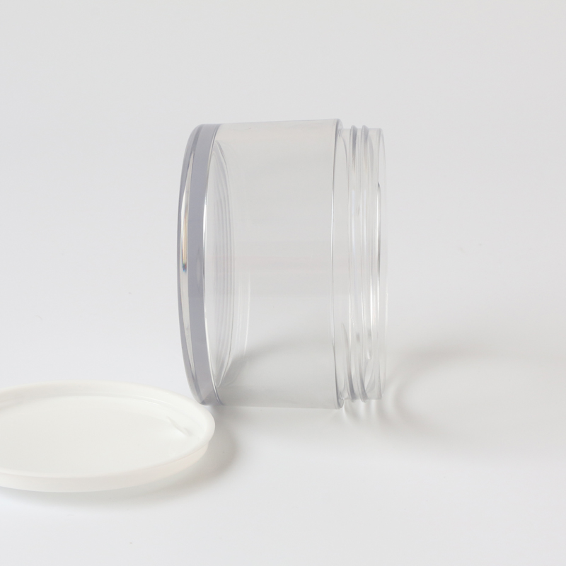 factory direct 100g 200g 250g large size PETG plastic cream cosmetic jar supplier