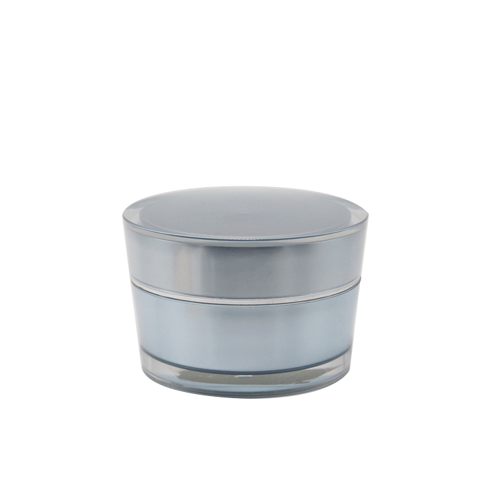 factory direct double round 50g acrylic cosmetics jars packaging