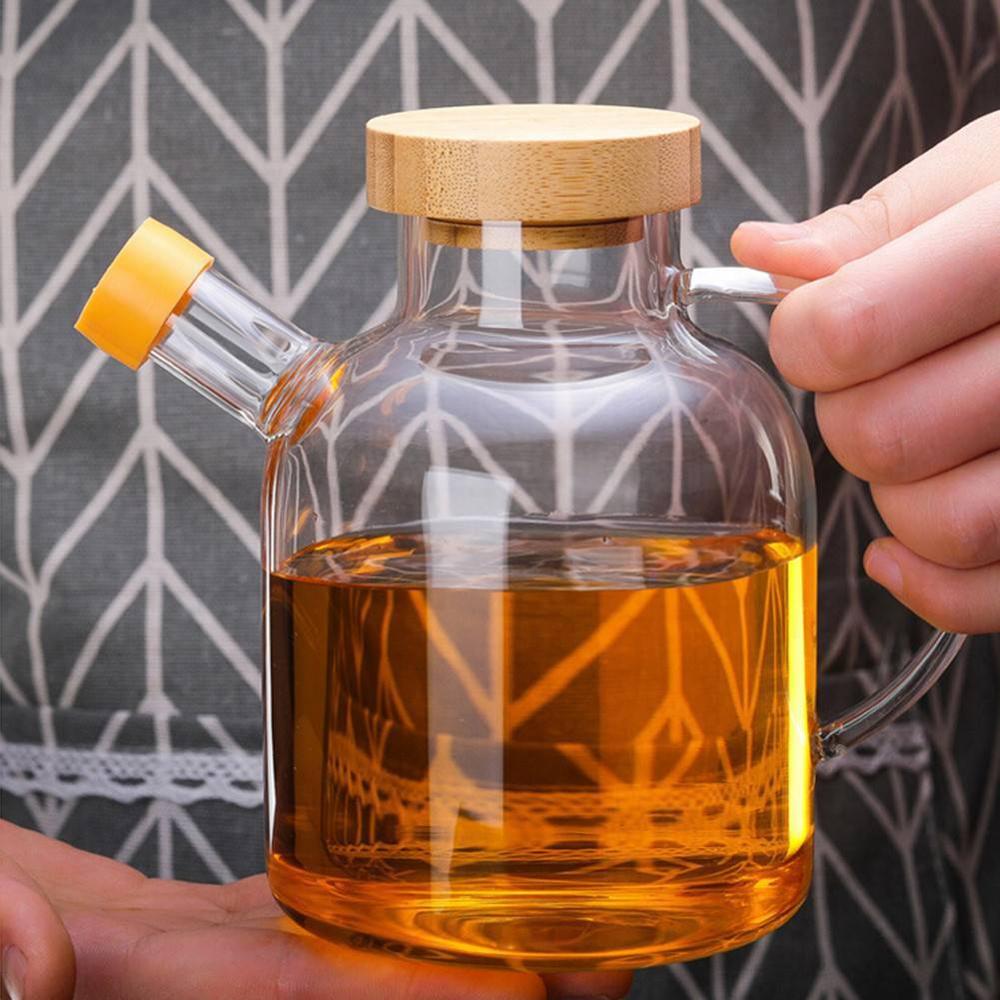 factory direct sale Customized glass oil bottle for kitchen