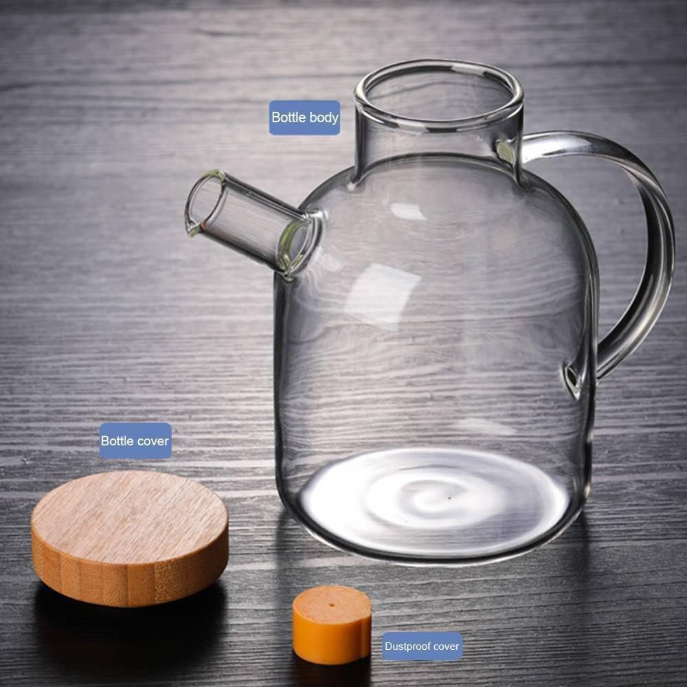 factory direct sale Customized glass oil bottle for kitchen