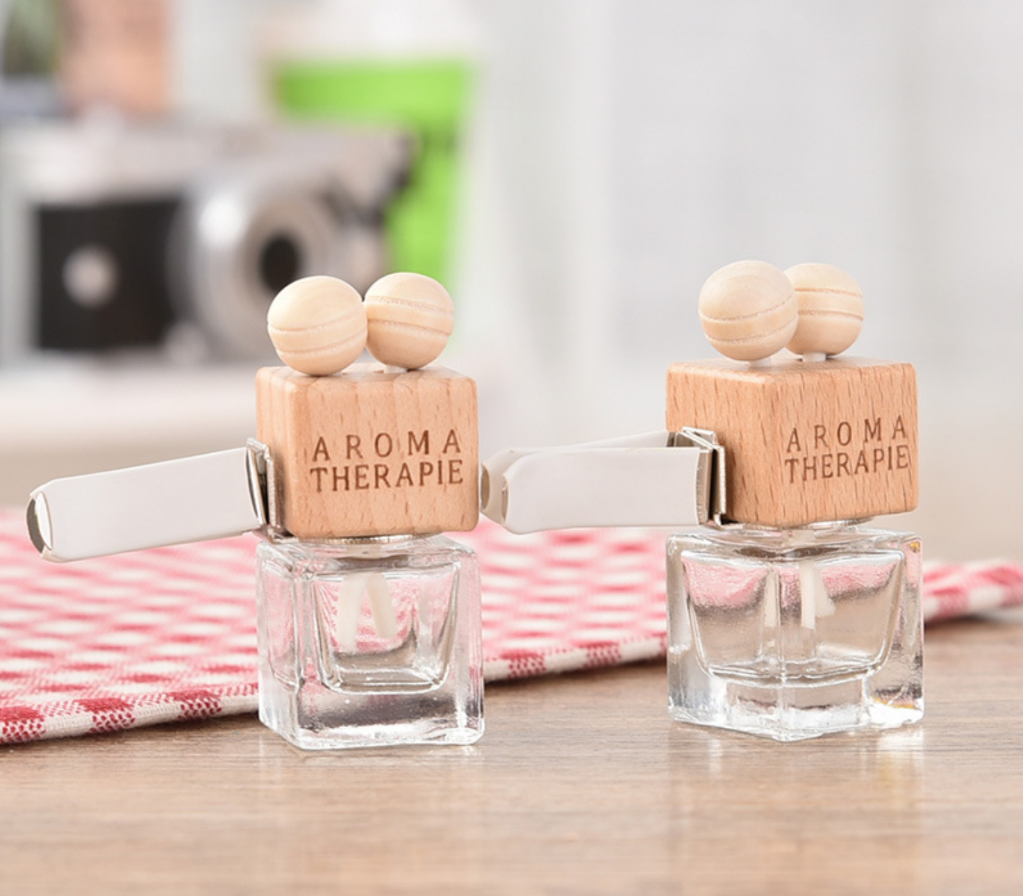 factory have stock best popular custom made empty hanging car glass perfume bottle