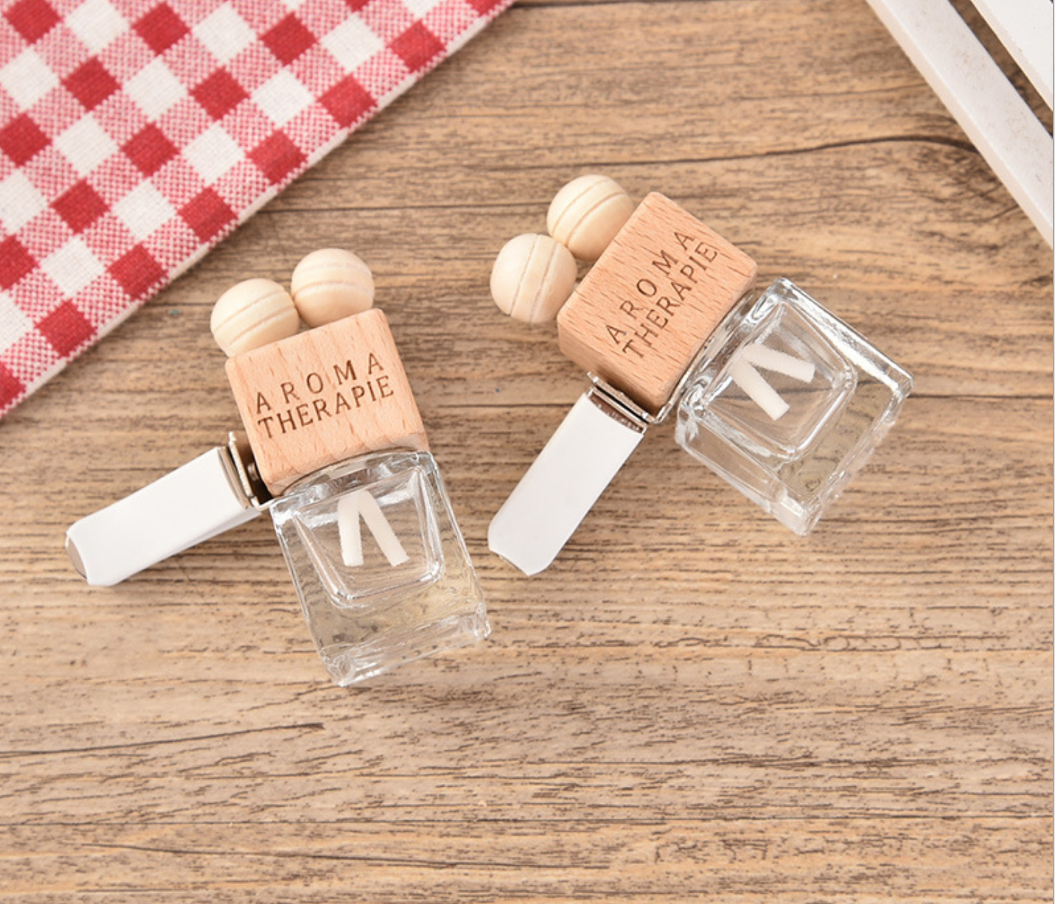 factory have stock best popular custom made empty hanging car glass perfume bottle