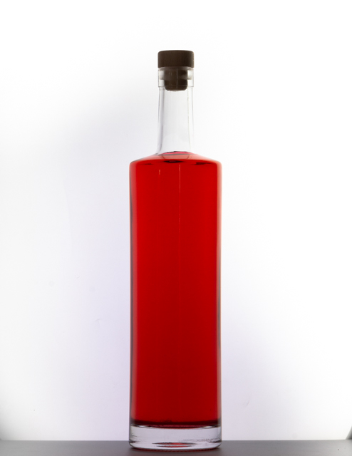 factory high end whisky botella de vidrio gin empty liquor vodka glass bottle