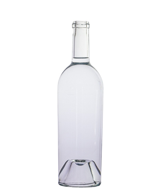 factory high end whisky botella de vidrio gin empty liquor vodka glass bottle