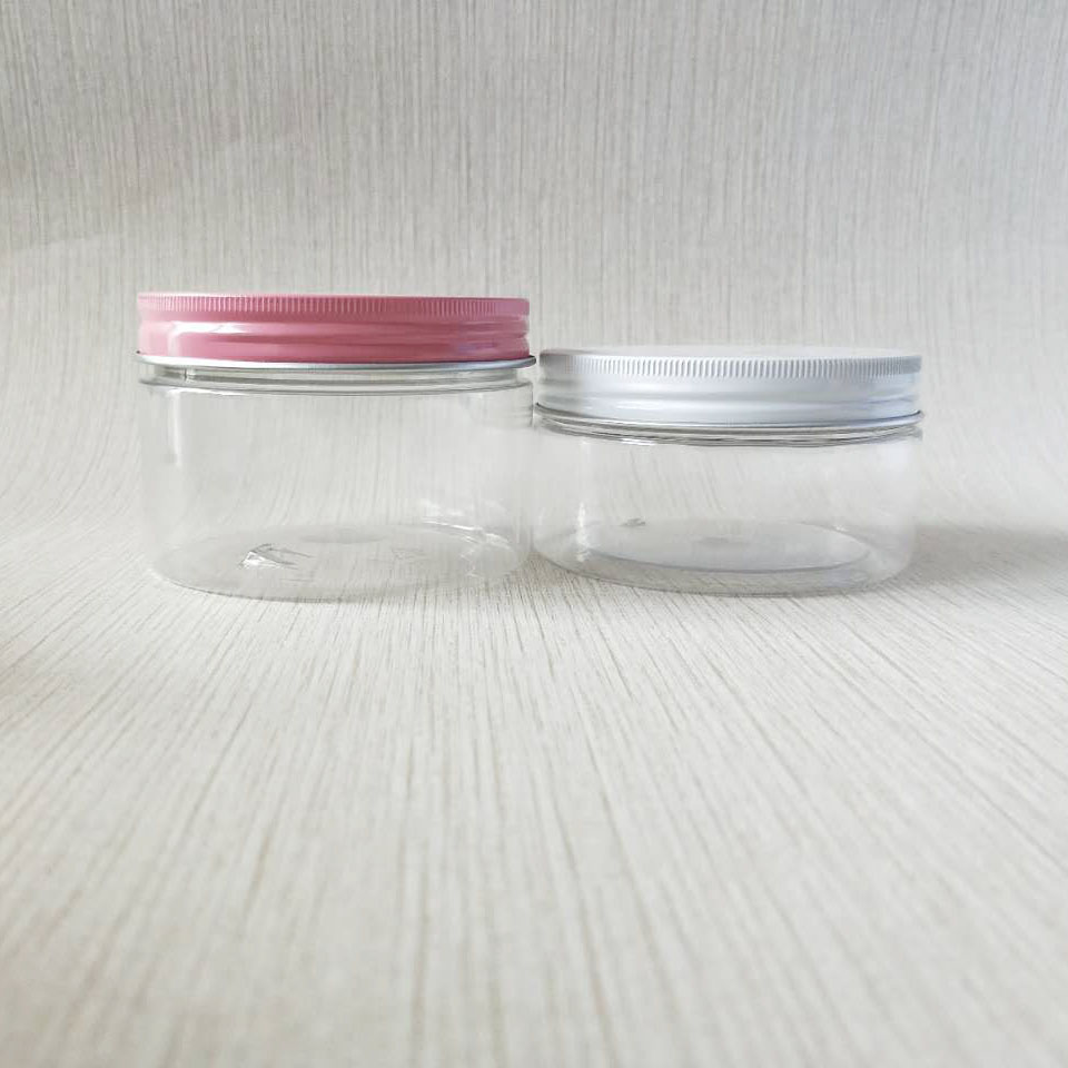 factory new design 150ml PET cosmetics cream jar Sealed tank Facial mask container