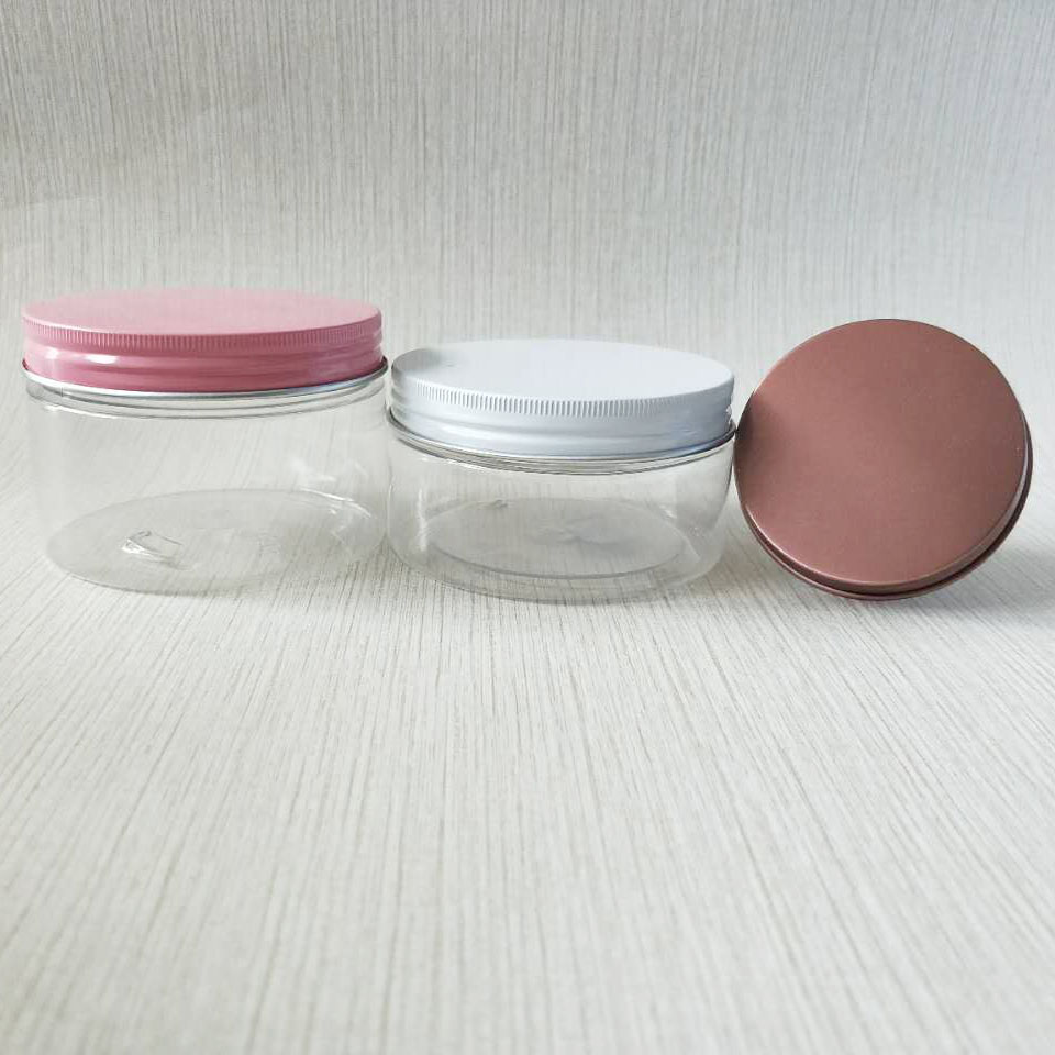 factory new design 150ml PET cosmetics cream jar Sealed tank Facial mask container