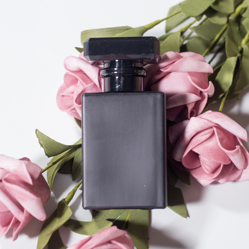 factory price empty body mist perfume bottle preform square glass bottle