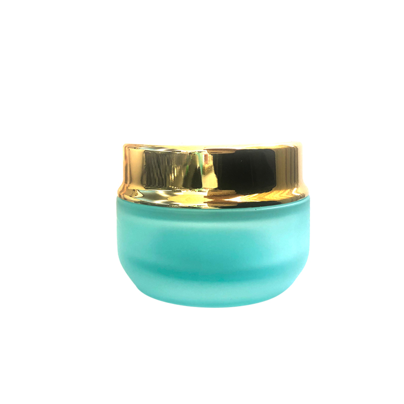 factory price empty face whitening cream and mask packaging 30g 50g glass cosmetic jars and lids