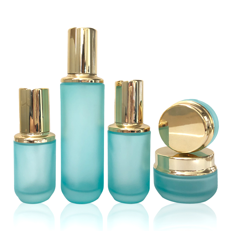 factory price empty face whitening cream and mask packaging 30g 50g glass cosmetic jars and lids
