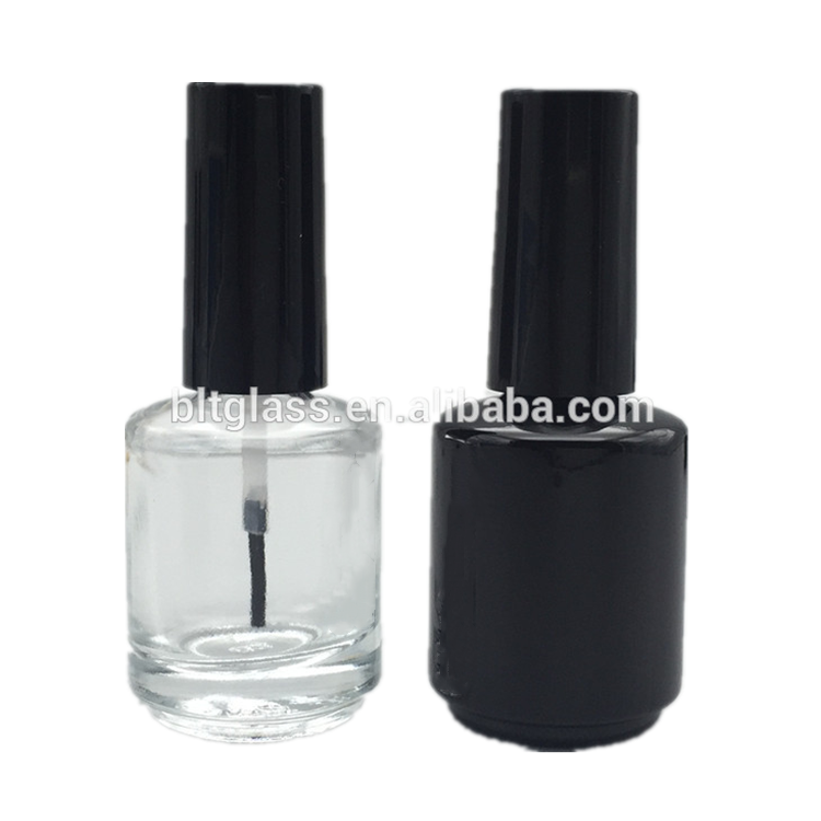 factory price wholesale 5ml 10ml 15ml black Manicure oil bottle gel nail polish bottle