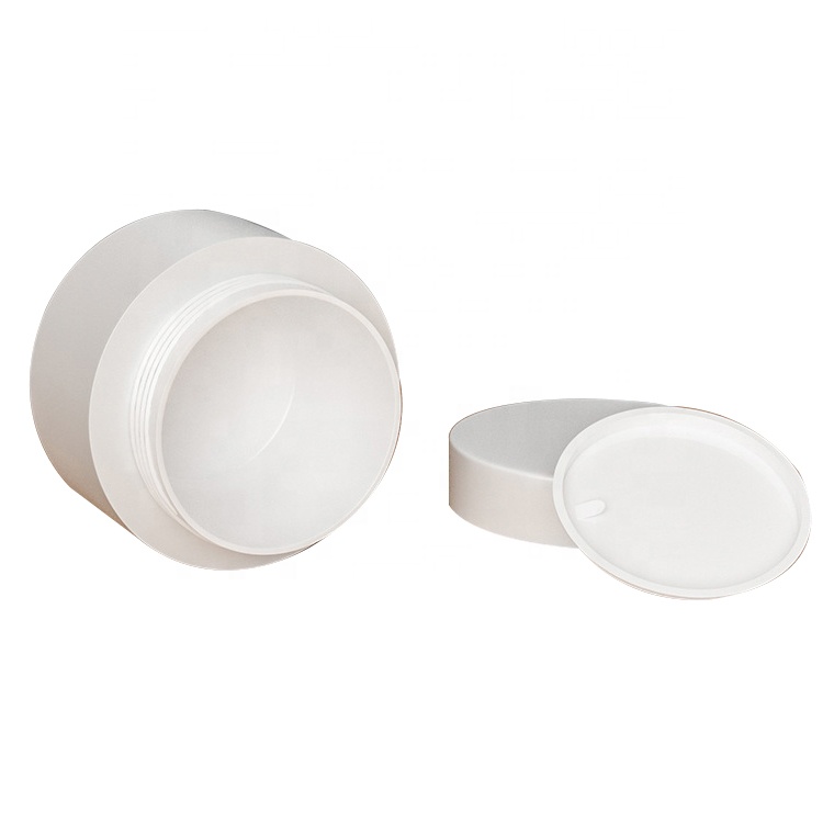 factory supplier plastic cosmetic jars plastic jar with lids