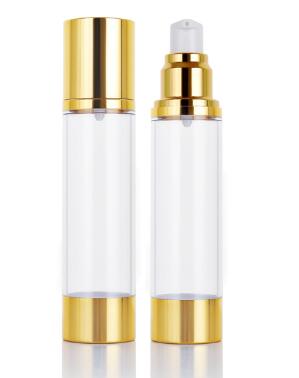 factory wholesale gold silver 15ml 30ml 50ml 80ml 100ml 120ml vacuum airless glass pump cosmetic bottle