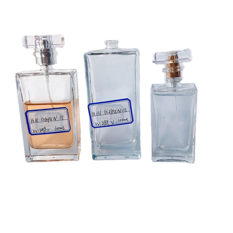 factory wholesale perfume glass bottle 50ml 100ml